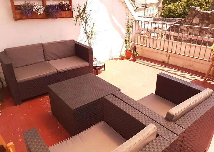 Sx6 Atico Con Terraza En Centro Historico Pontevedra